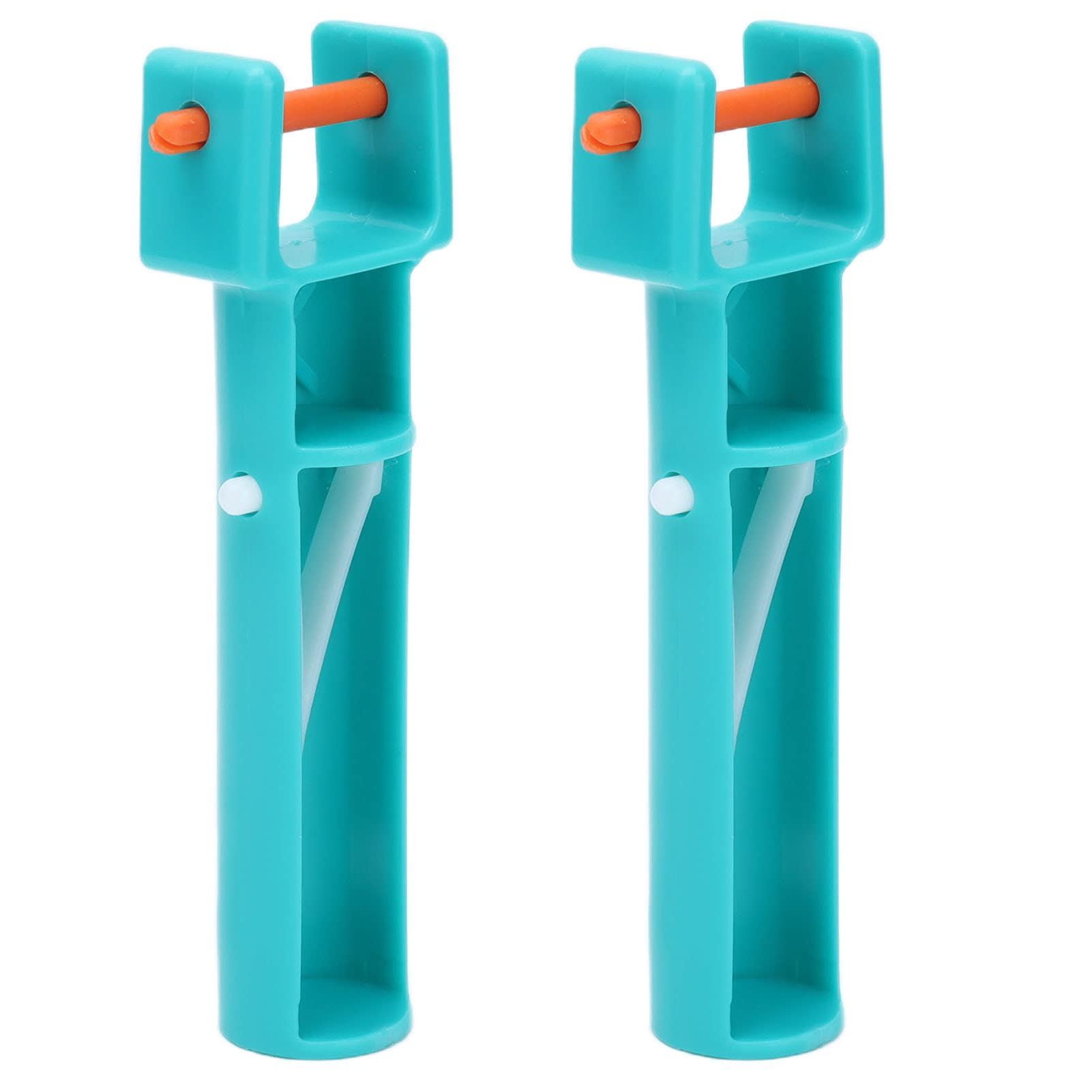Pool Brush Clip, Pool Pole Parts 2Pcs Swimming Pool Handle, ABS Pool Vacuum Head Handle, Pool Handle Replacement with Wear Resistant Pool Vacuum Attachment for Swimming Pool