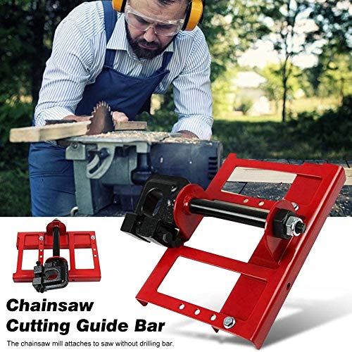 Chainsaw Mill Lumber Cutting Guide Saw Steel Timber Chainsaw Attachment Cut Guided Mill Wood