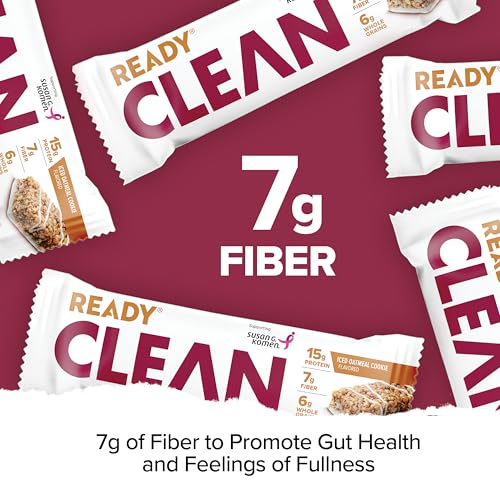 Image of Ready Protein Bars, Iced Oatmeal Cookie, 15g Whey Protein, 12 Ct