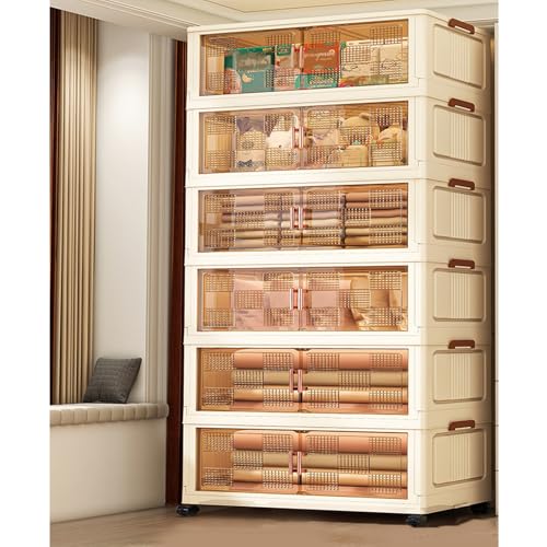 [SDS] ���[�{�b�N�X �܂肽���� A 360°��]�L���X�^�[ ��e�� ���[�P�[�X �W�t�� 2�ʊJ�� �O�J�� ���[�L���r�l�b�g �^�C�v2 ������� �ߑ��P�[�X �v���X�`�b�N ���[�{�b�N�X �ςݏd�� �����ω׏d �ƒ�p�ߑ��P�[�X �h�o ���� �z�c �^�I�� 