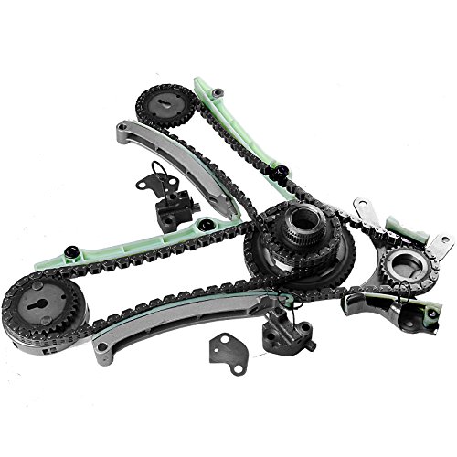 SCITOO Timing Chain Kit (JTEC Cam Gear) Automotive Replacement Timing Parts Chain Sets TK5047 fits for 1999-2004 Dodge Jeep 4.7L 4.7