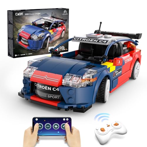 CaDA Ferngesteuertes Klemmbausteine Dual Control 329Pcs Citroën C4WRC RC...