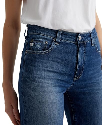 AG Women's Saige Mid Rise Wide Leg3