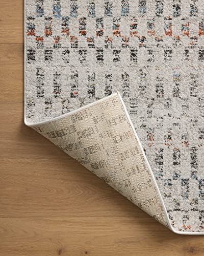 Image of Loloi Kamala Collection KAM-05 Grey /Multi 5'-3 inch x 7'-9 inch Area Rug