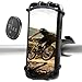 iFlexplus Fahrradhalterung für iPhone 12 Pro/12 mini/12/11 Pro Max/XR/8, Samsung S20/S10, verstellbare universelle Silikon-Handyhalterung für Fahrrad/Kinderwagen/Lenker-Zubehör (1 Stück)