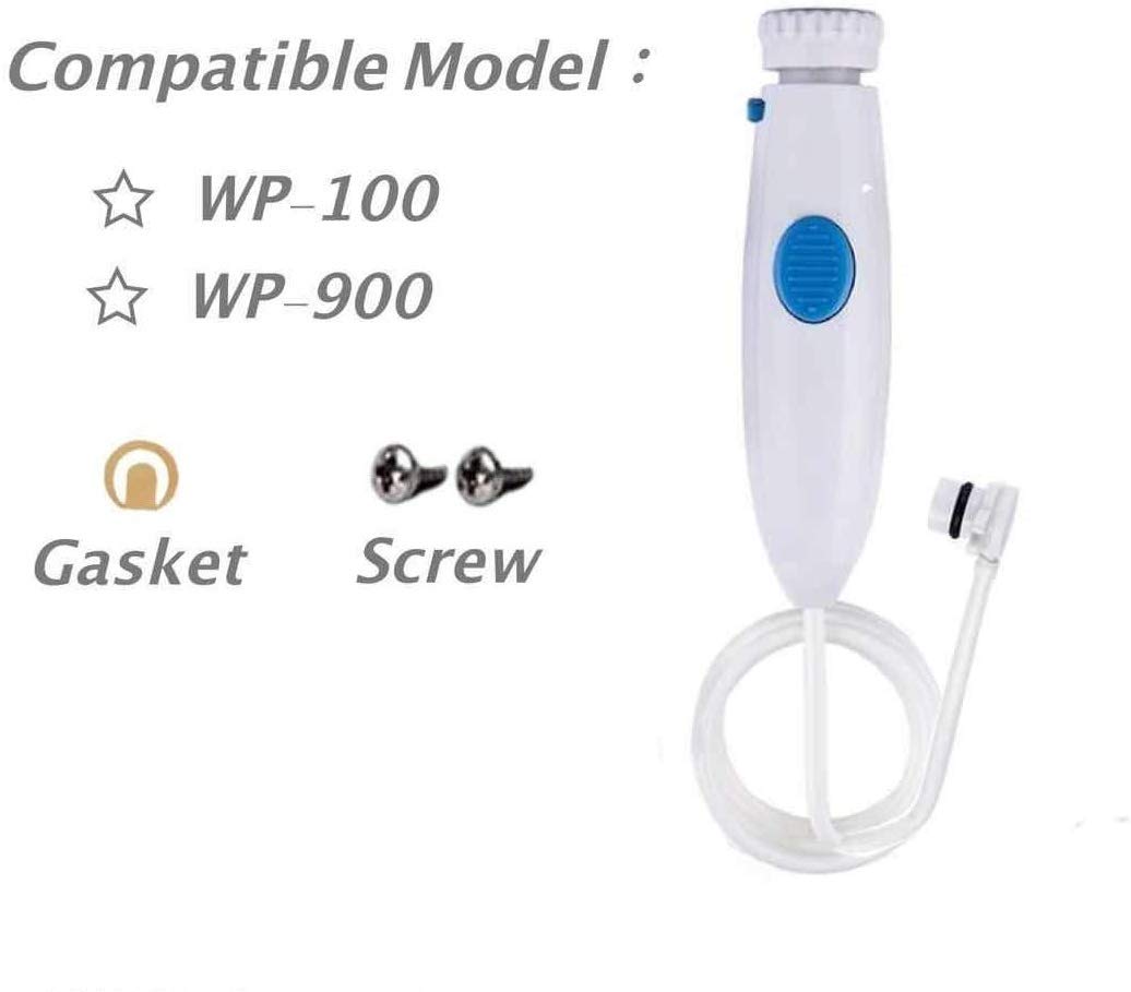 Oral Hygiene Accessories - Manguera de agua estándar con mango de plástico para riego bucal Waterpik Wp-100 Wp-450 Wp-250 Wp-300 Wp-660 Wp-900 (versión antideslizante)