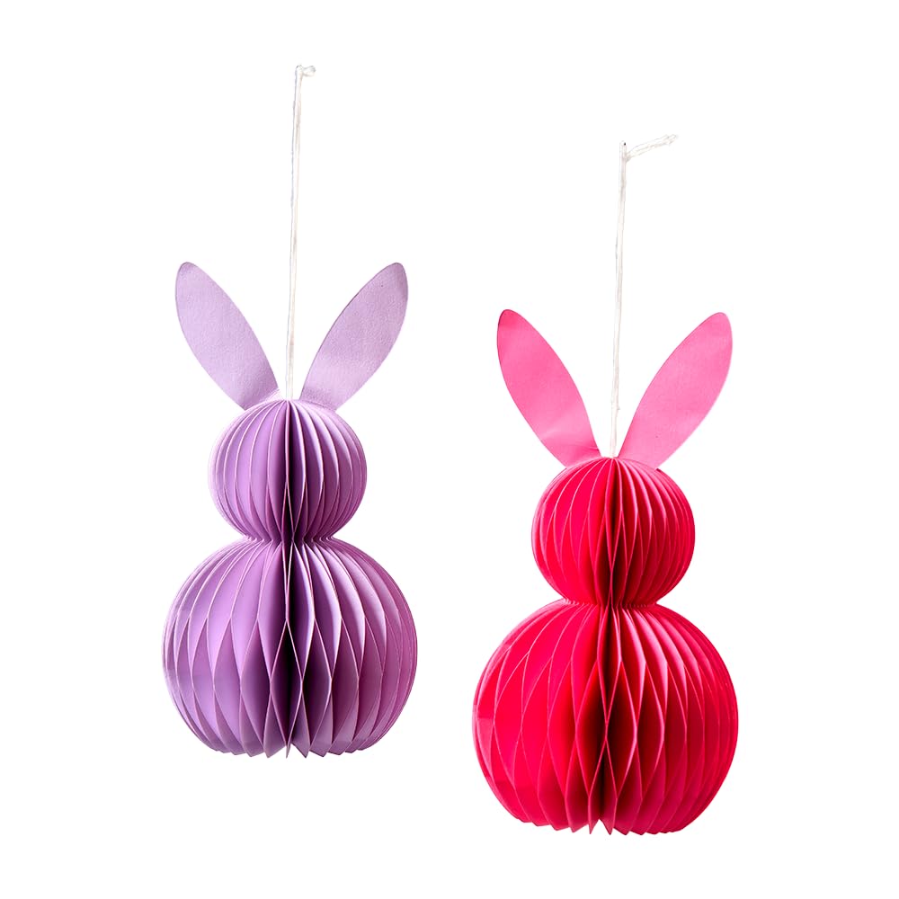 Lapins en papier 3D pliables pour éviter la décoration encombrante