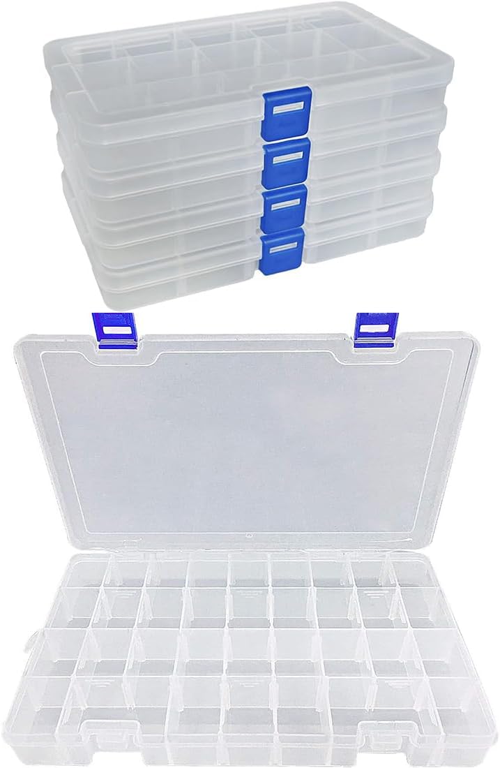 DUOFIRE Plastic Organizer Container 15 grids and Storage