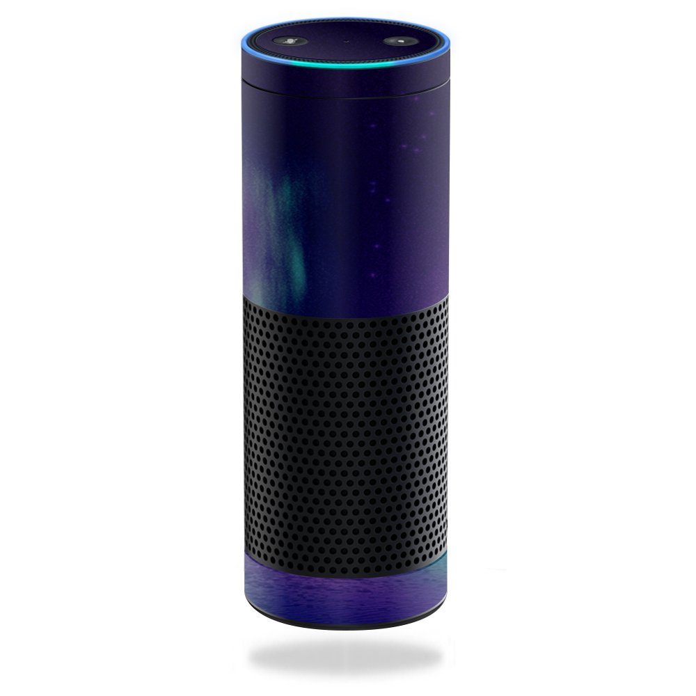 MightySkins Skin Compatible with Amazon Echo - Aurora Borealis | Protective, Durable, and Unique Vinyl Decal wrap Cover | Easy to Apply, Remove, and Change Styles | Made in The USA