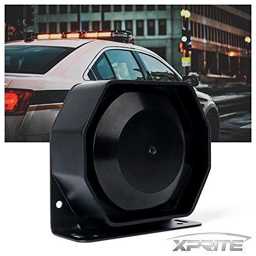 Xprite Compact 200 Watt High Performance Extra Slim Siren Speaker