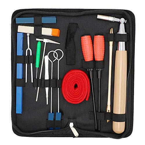 Ensemble d'outils de réglage pour piano en acier haute résistance et bois