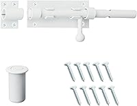 Vista 10 de Pestillo de cerrojo de barril de 9.6 pulgadas, cerrojo de caña negra, pestillo de puerta de acero inoxidable 304, herrajes para valla al aire libre