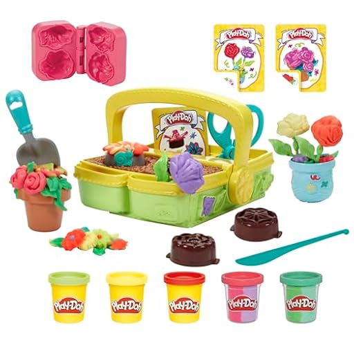 Play-Doh Hasbro Jardín, Juguetes de Jardinería para Niños y Niñas de 3 Años o Más, Manualidades Creativas, Idea de Regalo, Maceta con Flores, Margarita y Rosas | Ya disponible en tu tienda friki favorita! En mundofriki.es! Play-Doh Hasbro Jardín, Juguetes de Jardinería para Niños y Niñas de 3 Años o Más, Manualidades Creativas, Idea de Regalo, Maceta con Flores, Margarita y Rosas | Ya disponible en tu tienda friki favorita! En mundofriki.es!