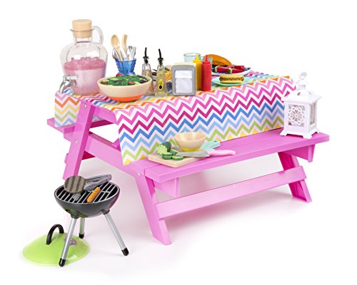 Our Generation Fun and Adventure Picnic Table Set