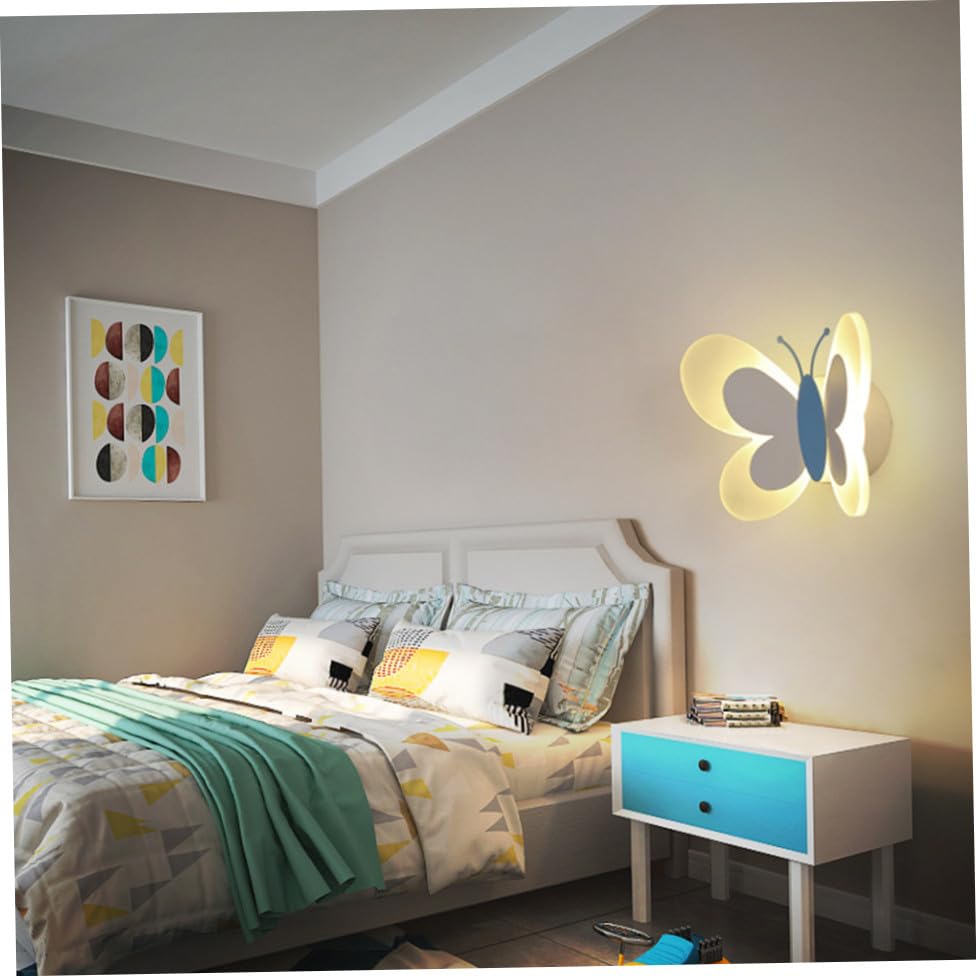Lámpara de pared moderna diseño insecto antideslumbramiento para pasillo 4