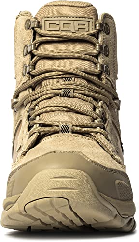 CQR Men's Military Tactical Boots, Lightweight 6 Inches Hiking Combat Boot Durable Breathable Outdoor Work Motorcycle Footwear2