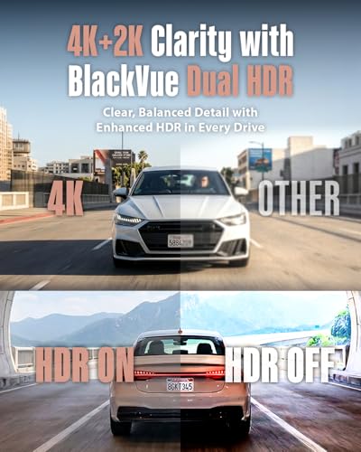 Image of BlackVue Elite 9, 4K+2K Dash Cam Front and Rear, HDR, Dual STARVIS 2, Free 64GB Micro SD Card&Hardwire Cable Included, Dash Camera for Cars, 24H Parking Mode, Wi-Fi, GPS, App Control