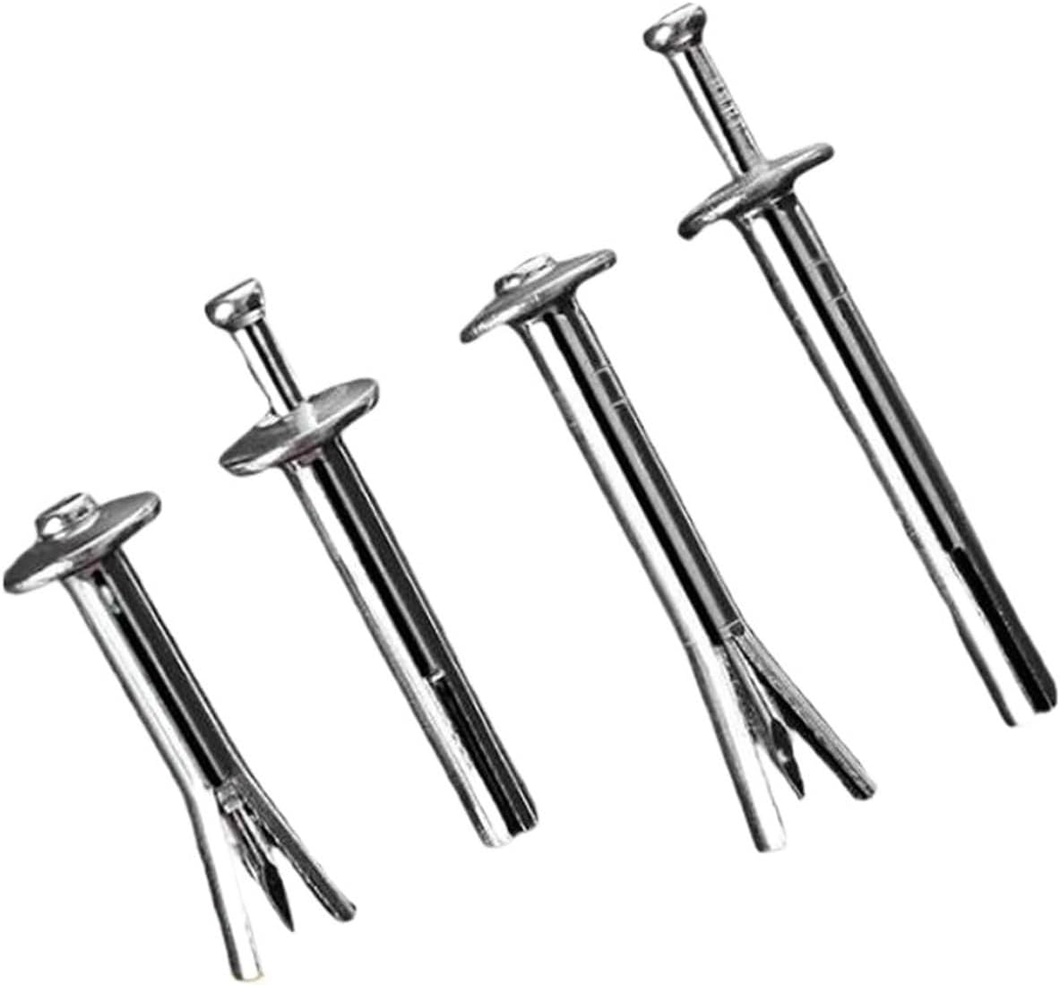 20 / 30Pcs Hammer Anchor Solid Wall Frame Fixing Plug Nails, M6 Hammer Drive Nail in Anchor Concrete, Masonry, Brick (Size : M6x40mm, Color : 10PCS)