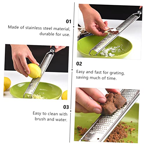 Rallador ergonómico de acero inoxidable para queso miniatura 6