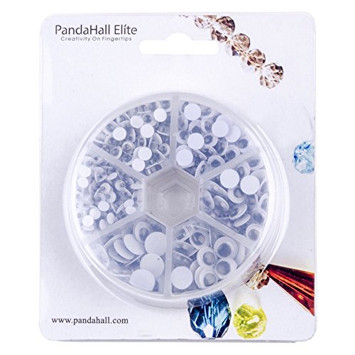 PandaHall Elite 600pcs 6 Taglie Occhi Bambole