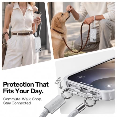 CASEKOO Matte Magnetic Case for iPhone 18 Pro Max & 17 Pro Max, White - image 4