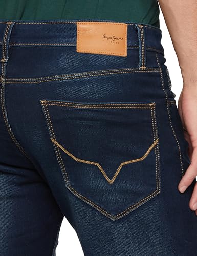 Image of Pepe Jeans Men's Slim Fit Jeans | Tapered Vapour | Jeans for Men