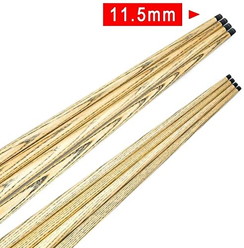 Tacó de billar profesional artesanal 57 in 11.5 mm punta miniatura 2