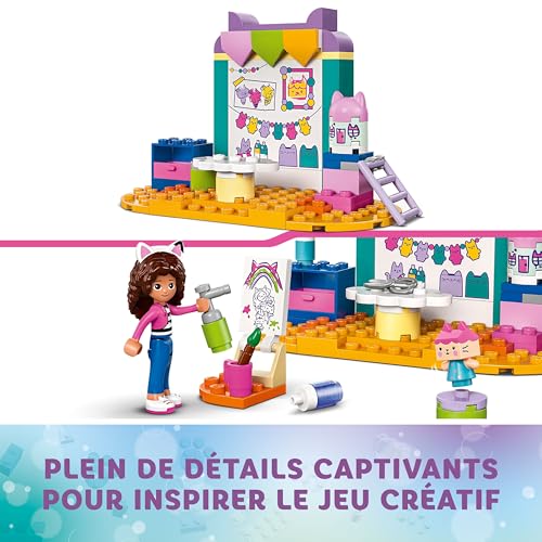 LEGO - Gabby et la Maison Magique - Bricolage avec Bébé Boîte - Jouet d’Activité et de Développement pour Enfants - Loisir Créatif - Jeu d’Éveil Éducatif pour Garçons et Filles de 4 Ans et Plus 10795