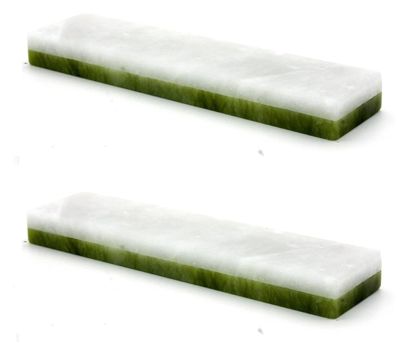 Profesjonalny kamień do ostrzenia noży, Rubinowy kamień do ostrzenia noży Osełka dwustronna 100x25x10mm 800-10000 Grit 2 szt(3000 10000 Grit)