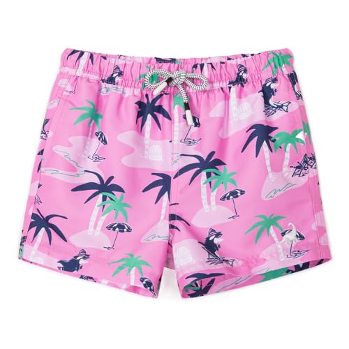 Image of SURF CUZ Boys Swim Trunks Toddler Swim Shorts UPF 50+ Bathing Suit for Boy Swimsuit Quick Dry Mesh Beach Boardshorts Swimwear
