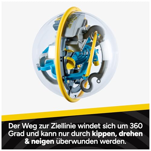 Spin Master Games - Perplexus Beast 3D-Kugellabyrinth mit 100 Hindernissen, Geduldsspiel für Kinder ab 9 Jahren und Erwachsene