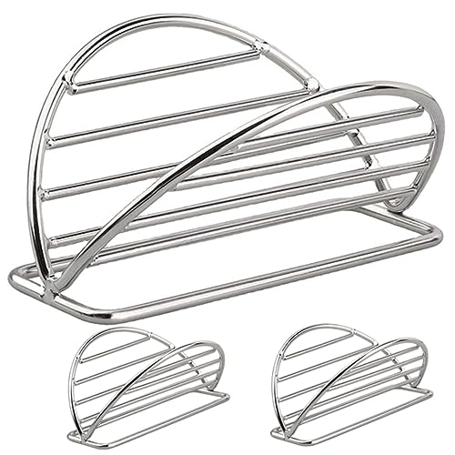 COLLBATH Stainless Burrito Stand Pancake Holder Set Vertical Storage Space-saving Design Easy Cleaning