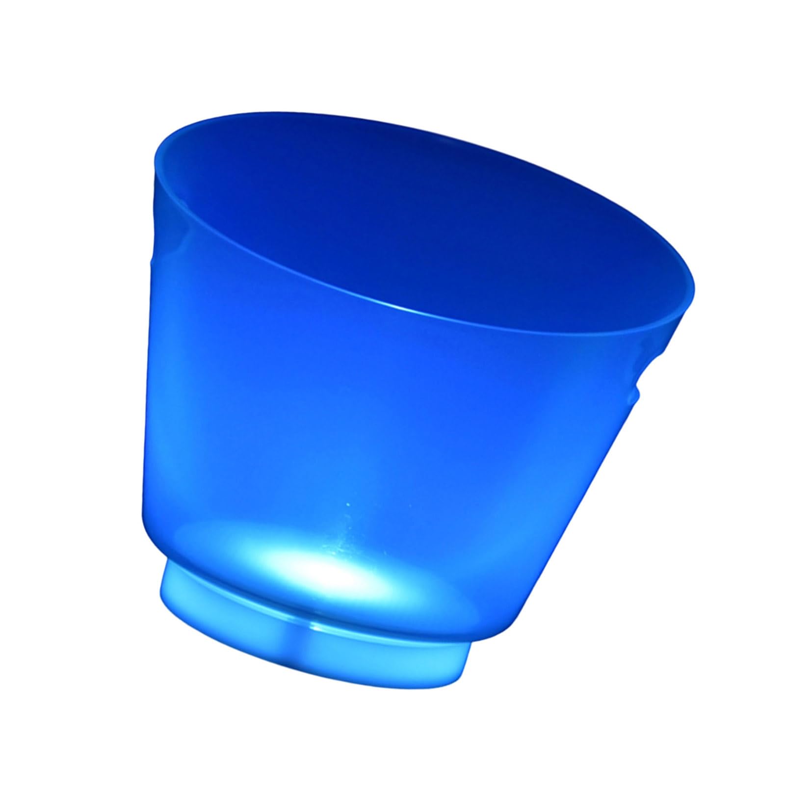 Snorvixre Capacity LED Light Up Ice Buckets Waterproof Battery Case Sturdy Construction for Celebration Light Up Ice Buckets for Parties