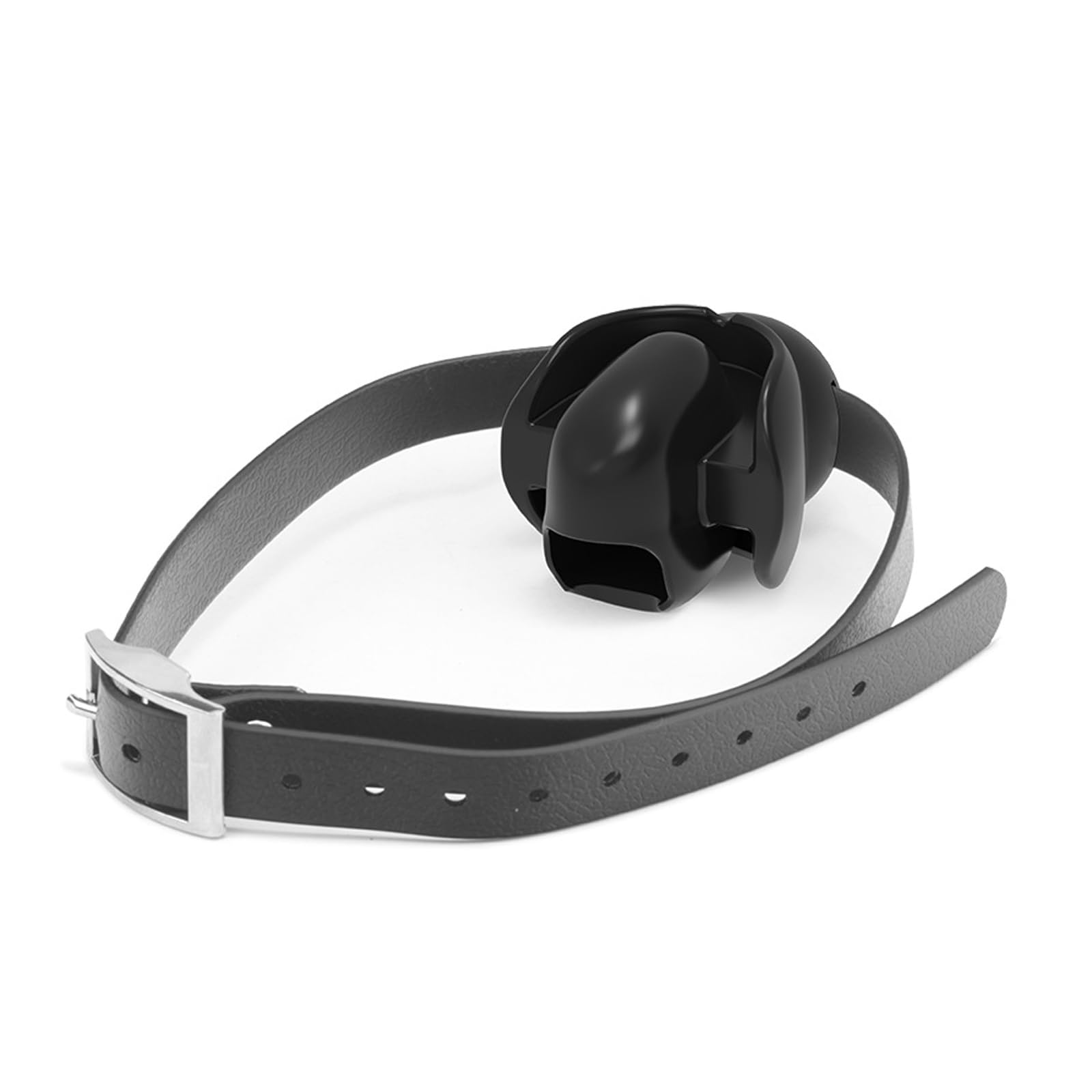 Bâillon Boule en Silicone,Respirant Gag Open mouth gag Sex mouth plug,pour Jeux Sexuels Jouet bouche (Noir)