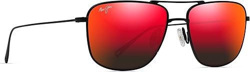 Miniatura 2 de Maui Jim Mikioi Wlentes polarizados patentados Plus2 lentes cuadrados