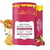 SHE-Lajit Honey Sticks for Women, Strawberry Honey sticks, Natural Energy & Vitality Booster with Shatavari & Saffron for Hormonal Balance, Focus & Stamina - 30 Sticks