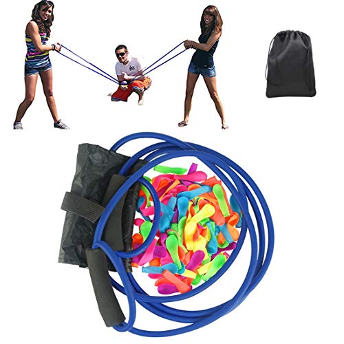 PTFNY Water Balloon Launcher Catapult Game Sling Shot Cannon Summer Outdoor Toy Games