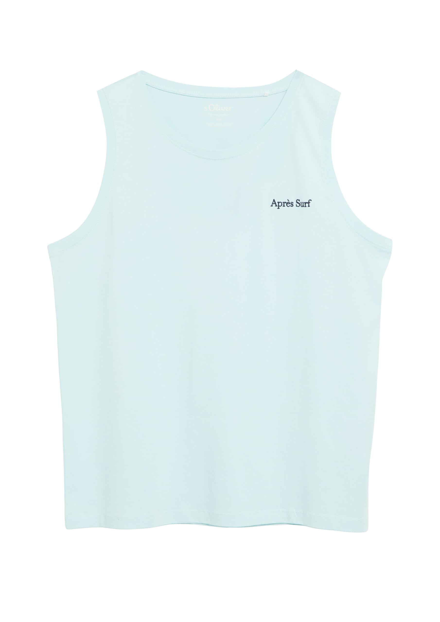 s.Oliver Men's 2181136 Top (Pack of 1), Turquoise, XXL