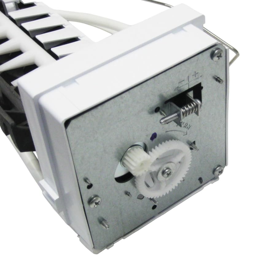 Refrigerator Ice Maker Assembly Replaces for Electrolux EI23BC65KSAA EI23BC60KS5A EI28BS65KS9 E23BC68JSS0 EI23BC80KS3 EW23BC85KSBA EI23BC51IS0 EI23BC51IW5 EI23BC35KS5 EI27BS16JW5 EI23BC35KB4