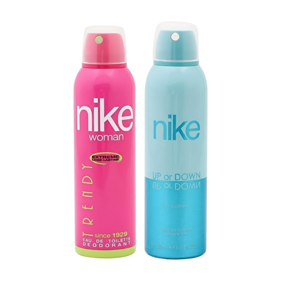 Nike Female Trendy & Up Or Down Fresh Scent Deodorant Spray Combo Set, 400 Ml, Pack Of 1-picture-13