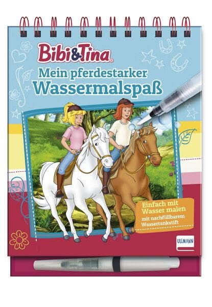Bibi & Tina – Mein pferdestarker Wassermalspaß (Magic Water Colouring):...