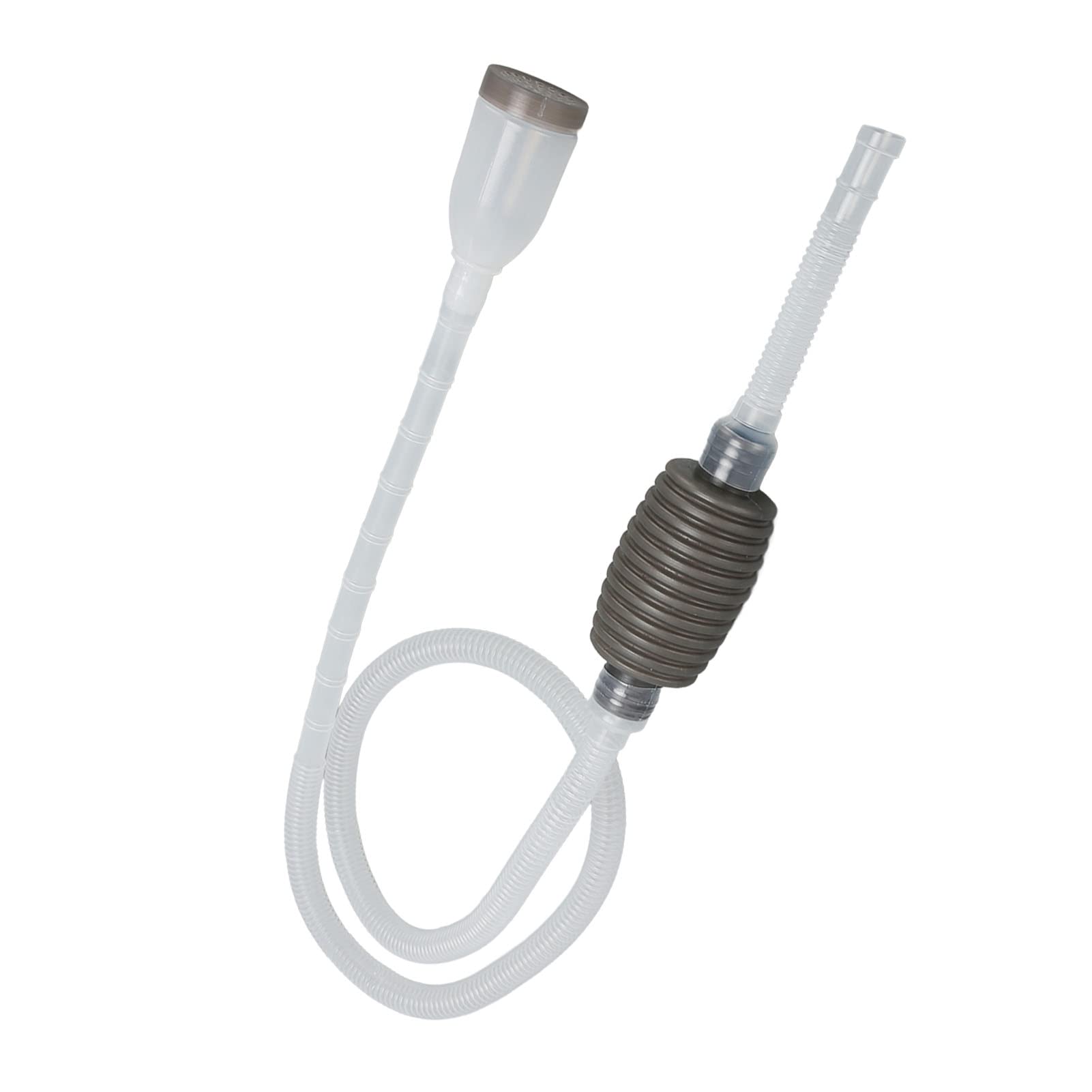 Ymiko Aquarium Siphon Gravel Filter Manual Water Changer Safe Fish Tank Vacuum Cleaner