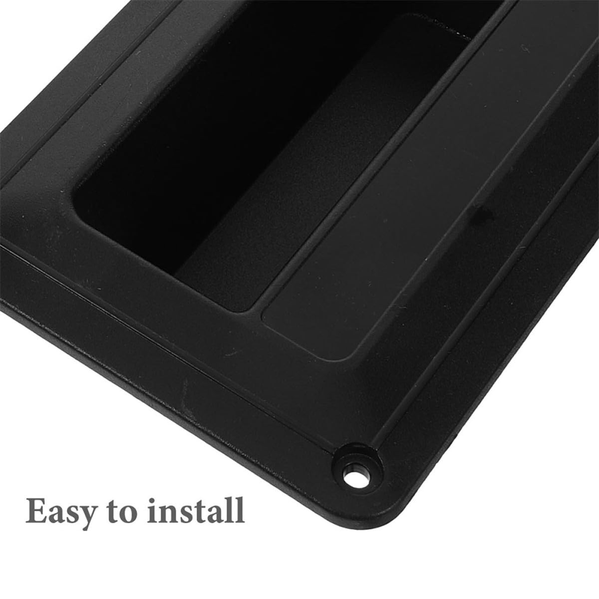 Luxshiny Maniglie Laterali Maniglia Versatile Nere 2 Pezzi in Plastica Abs per Trasporto Comodo e Sostituzione per Casse Acustiche Stage Audio