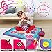 RUNJIAER Kids Dance Mat for Girls Boys Ages 3-12, Interactive Electronic Rhythm Dance Pad with Built-in Music & Adjustable Volume, Fun Toddler Active Play Toy Gift for Holiday Birthday Party