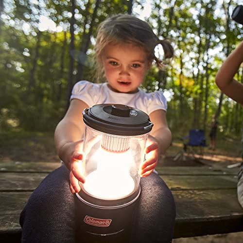 Image of Coleman LED Lantern with Enhanced Battery Protection, Water-Resistant, Batteries Last up to 25% Longer Than Other Lanterns, Great for Camping, Power Outage, Emergencies, & More