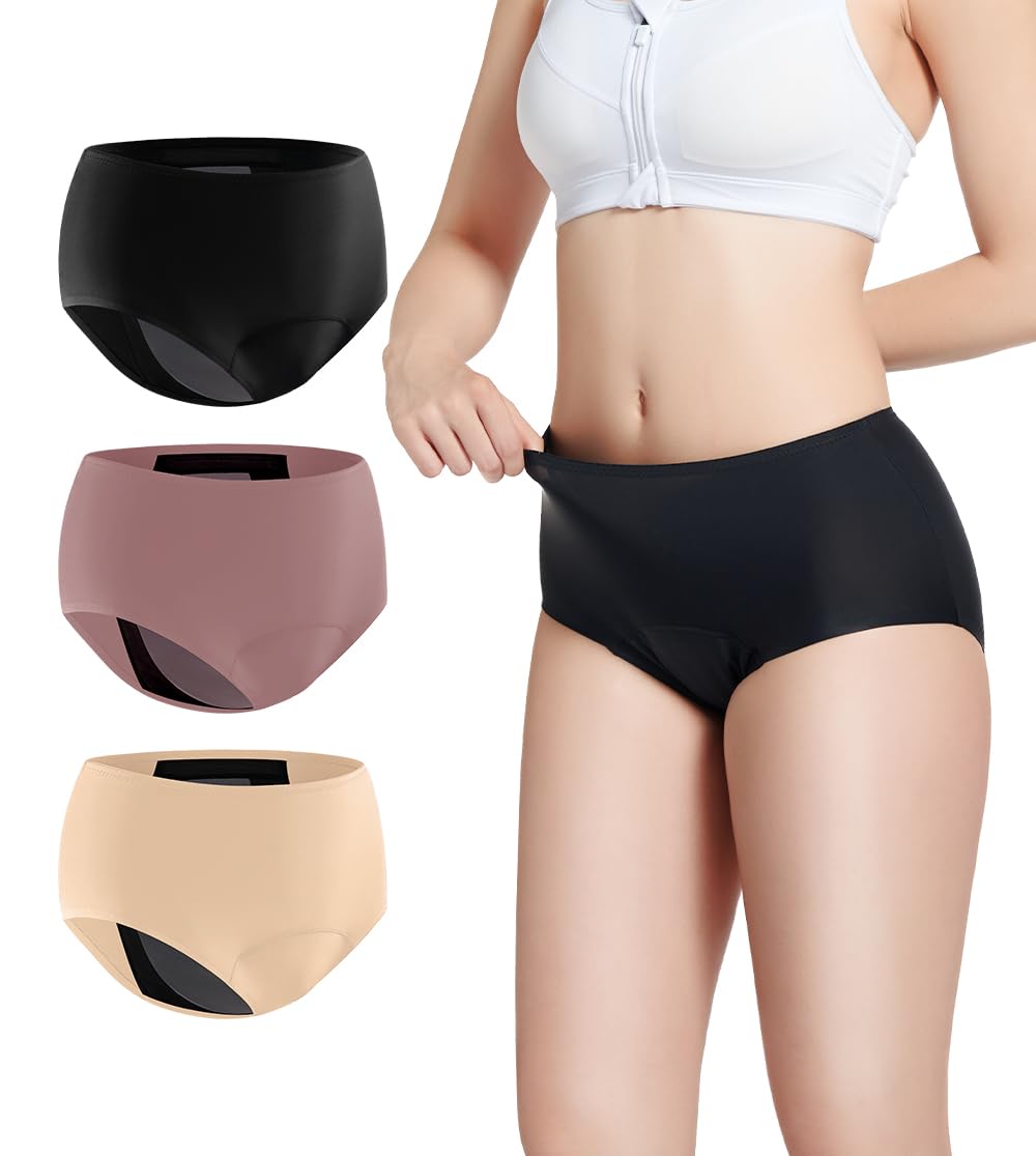 Carer Incontinence Underwear for Women Washable Leakproof Underwear for Women 150ml Super Absorbent Bladder Leak Proof Underwear for Womens Bladder