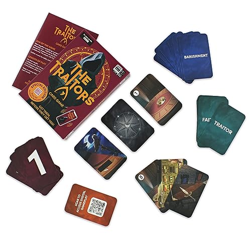 Ginger Fox The Traitors Card Game, Red, Blue, Green, Black, 17 cm x 3 cm - Image 2
