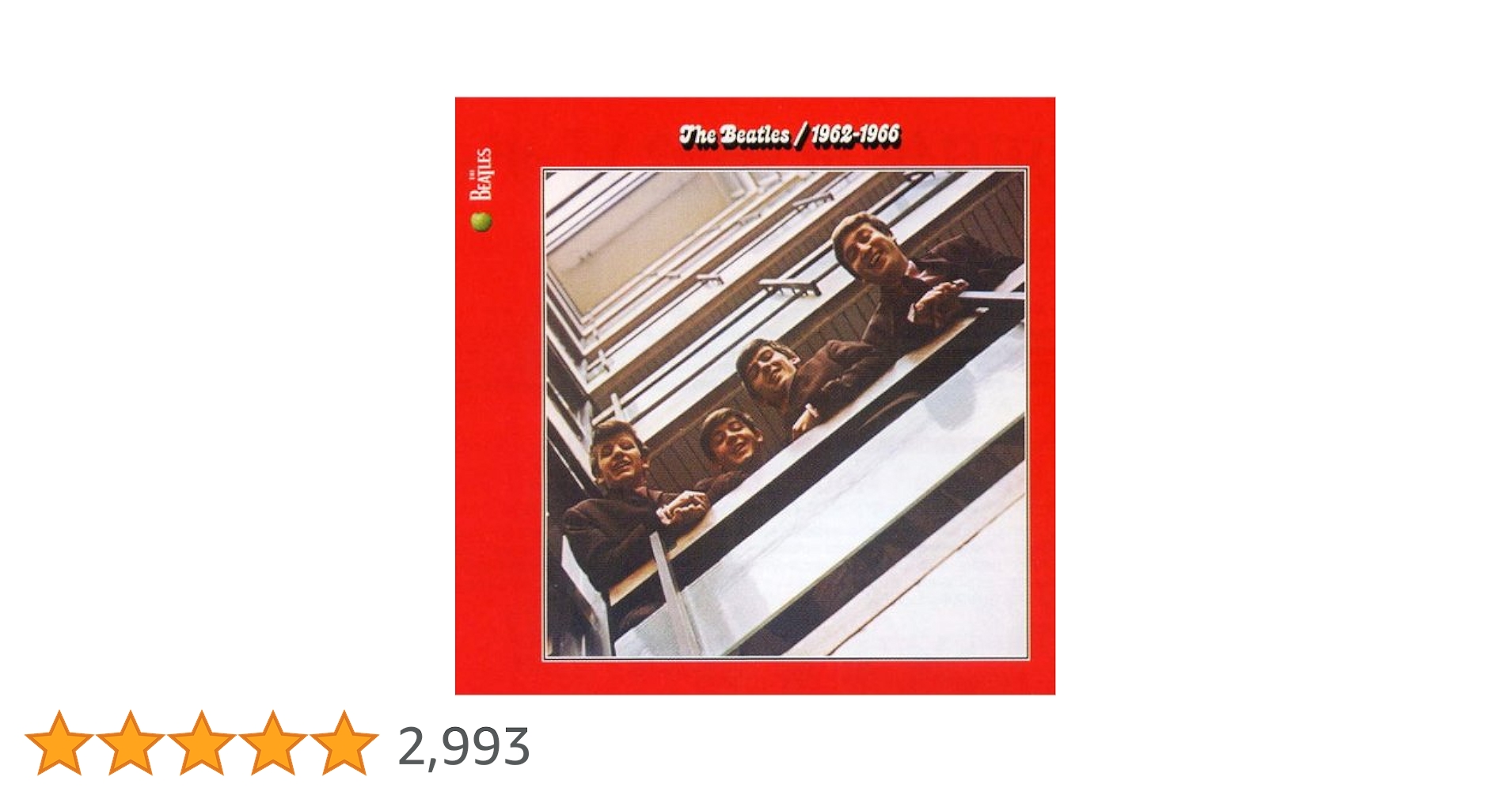 Amazon.co.jp: ザ・ビートルズ / 1962年~1966年 ( 赤盤・CD2枚組