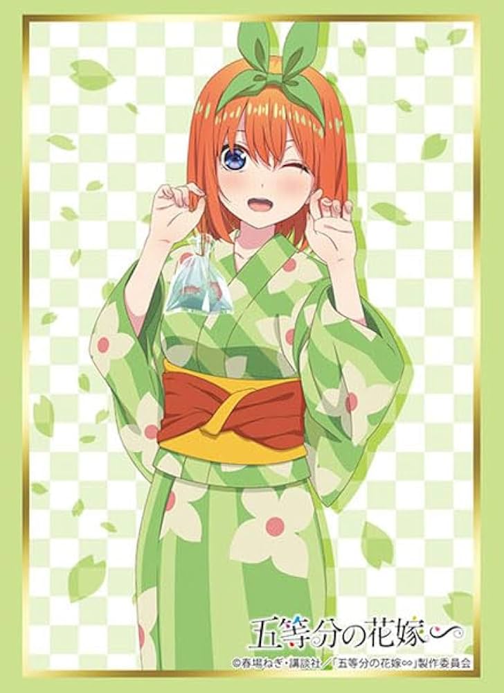 五等分の花嫁　スリーブ　中野四葉 ブシロード スリーブコレクション ハイグレード Vol.4700 五等分