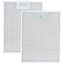 Extractor De Aire 250 Mm Filtro Campana Extractora 310 x 250, Filtro de Grasa Compatible con Bosch Campana Extractora de Cocina por Poweka (3 Piezas), para Acondicionador de aire